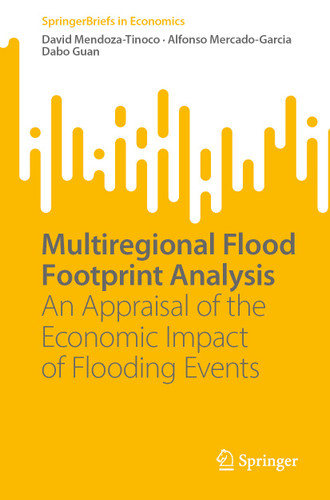 Multiregional Flood Footprint Analysis: An Appraisal of the Economic Impact of Flooding Events (SpringerBriefs in Economics) book cover by David Mendoza-Tinoco, Alfonso Mercado-Garcia, Dabo Guan