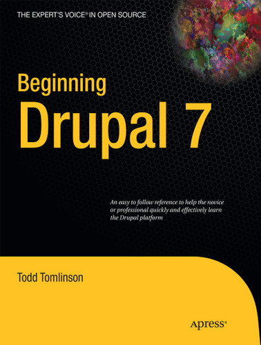 Beginning Drupal 7 book cover by Todd Tomlinson