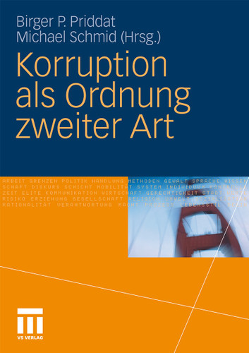 Korruption als Ordnung zweiter Art book cover by 