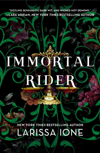 Immortal Rider (Four Horsemen #2) book cover by Larissa Ione