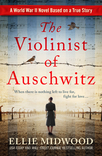 The Violinist of Auschwitz book cover by Ellie Midwood