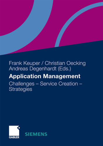 Application Management: Challenges - Service Creation - Strategies book cover by 