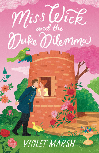 Miss Wick and the Duke Dilemma book cover by Violet Marsh