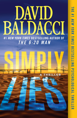 Simply Lies: A Psychological Thriller book cover by David Baldacci