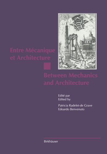 Entre Mécanique et Architecture / Between Mechanics and Architecture book cover by 