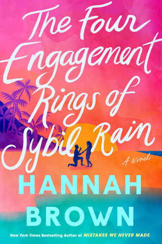 The Four Engagement Rings of Sybil Rain book cover by Hannah Brown