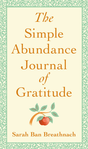 The Simple Abundance Journal of Gratitude book cover by Sarah Ban Breathnach