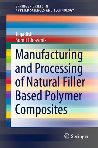 Manufacturing and Processing of Natural Filler Based Polymer Composites (SpringerBriefs in Applied Sciences and Technology) book cover by Jagadish, Sumit Bhowmik