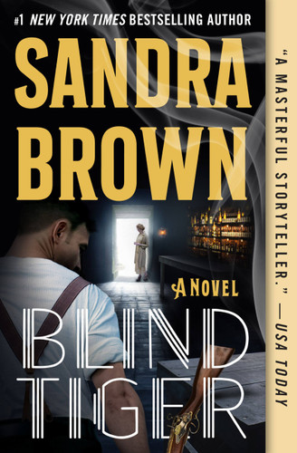 Blind Tiger book cover by Sandra Brown