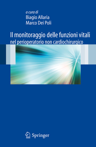 Il monitoraggio delle funzioni vitali nel perioperatorio non cardiochirurgico book cover by 