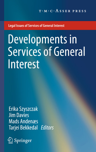 Developments in Services of General Interest (Legal Issues of Services of General Interest) book cover by 