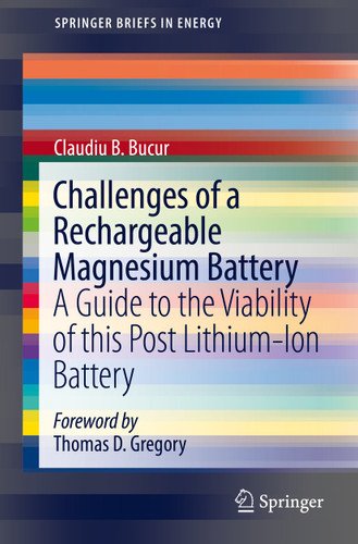 Challenges of a Rechargeable Magnesium Battery: A Guide to the Viability of this Post Lithium-Ion Battery (SpringerBriefs in Energy) book cover by Claudiu B. Bucur