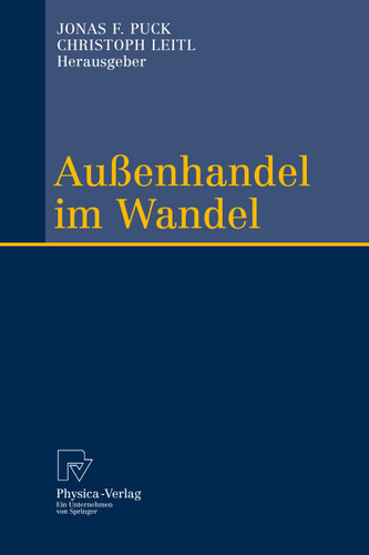 Außenhandel im Wandel: Festschrift zum 60. Geburtstag von Reinhard Moser book cover by 