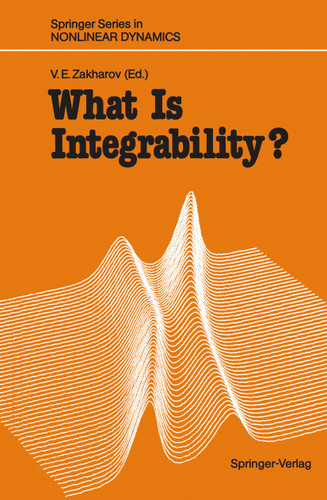 What Is Integrability? (Springer Series in Nonlinear Dynamics) book cover by 