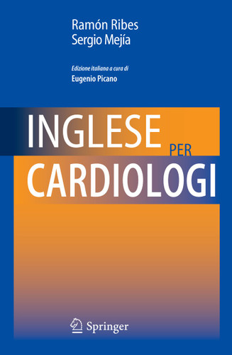 Inglese per cardiologi book cover by Ramón Ribes, Sergio Mejía Viana