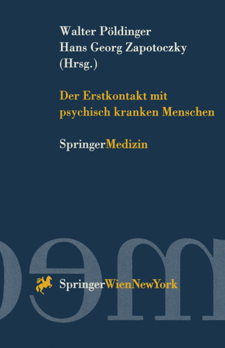 Der Erstkontakt mit psychisch kranken Menschen book cover by 