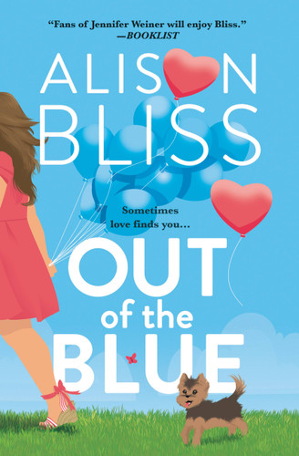 Out of the Blue book cover by Alison Bliss