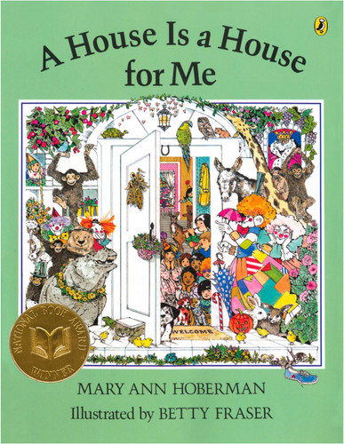A House Is a House for Me book cover by Mary Ann Hoberman