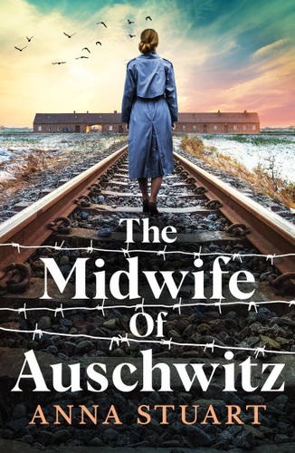 The Midwife of Auschwitz book cover by Anna Stuart