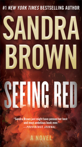 Seeing Red book cover by Sandra Brown