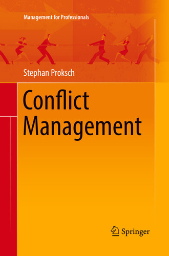 Conflict Management (Management for Professionals) book cover by Stephan Proksch