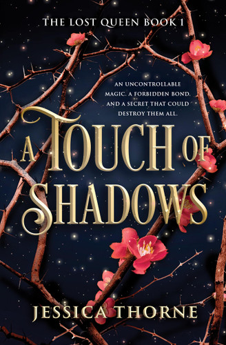 A Touch of Shadows (The Lost Queen) book cover by Jessica Thorne