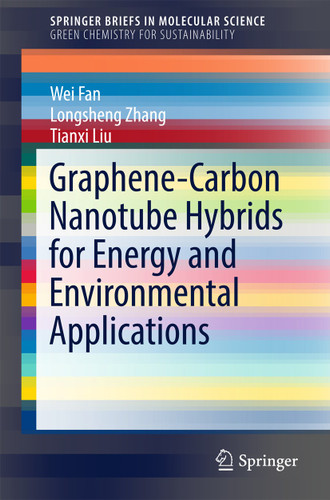 Graphene-Carbon Nanotube Hybrids for Energy and Environmental Applications (SpringerBriefs in Molecular Science) book cover by Wei Fan, Longsheng Zhang, Tianxi Liu
