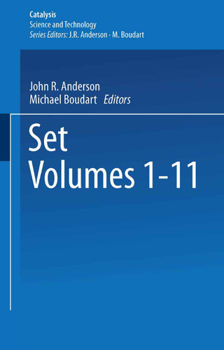 Catalysis: Science and Technology (Catalysis) book cover by J. R. Anderson, Michel Boudart