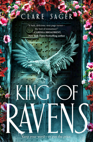 King of Ravens (Upon a Broken Throne) book cover by Clare Sager