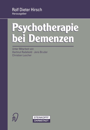 Psychotherapie bei Demenzen book cover by 