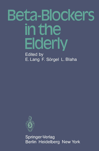 Beta-Blockers in the Elderly book cover by 