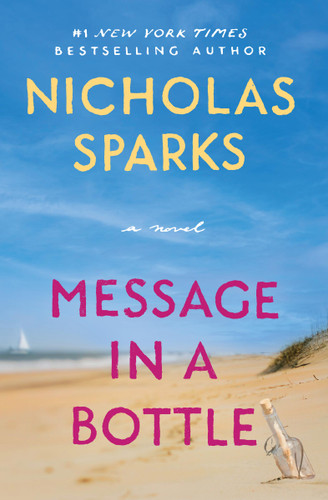 Message in a Bottle book cover by Nicholas Sparks