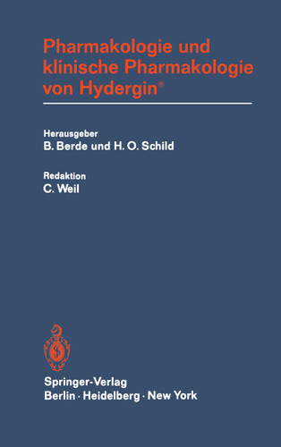 Pharmakologie und klinische Pharmakologie von Hydergin® book cover by 