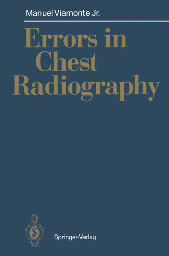 Errors in Chest Radiography book cover by Manuel Jr. Viamonte