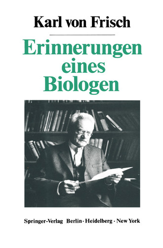 Erinnerungen eines Biologen book cover by Karl von Frisch