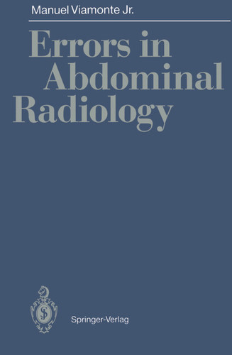 Errors in Abdominal Radiology book cover by Manuel Jr. Viamonte