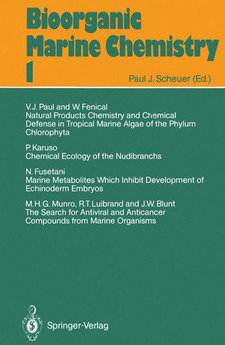 Bioorganic Marine Chemistry (Bioorganic Marine Chemistry #1) book cover by 