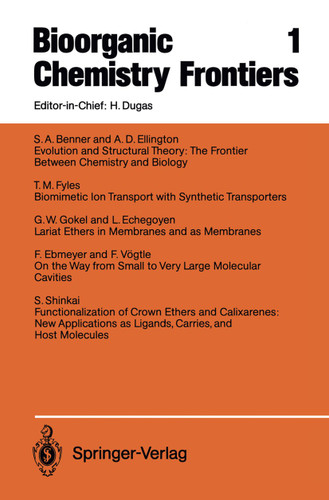 Bioorganic Chemistry Frontiers (Bioorganic Chemistry Frontiers #1) book cover by 