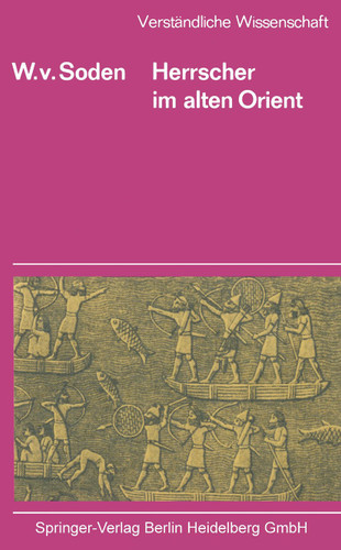 Herrscher im Alten Orient (Verständliche Wissenschaft #54) book cover by Wolfram v. Soden