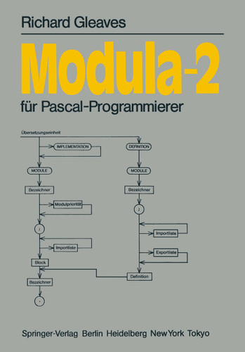 Modula-2: für Pascal-Programmierer (Informationstechnik und Datenverarbeitung) book cover by R. Gleaves