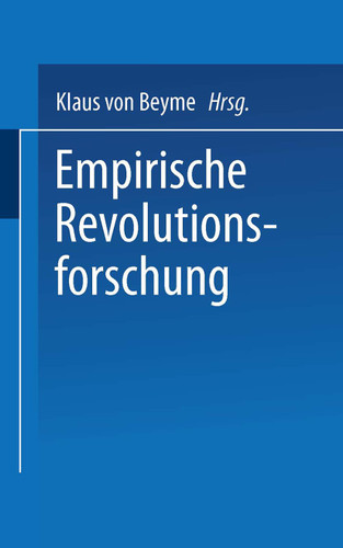 Empirische Revolutionsforschung (Universitätstaschenbücher) book cover by 