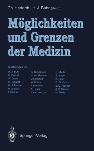 Möglichkeiten und Grenzen der Medizin book cover by 