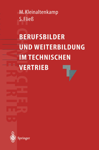 Berufsbilder und Weiterbildungsbedarf im Technischen Vertrieb book cover by Michael Kleinaltenkamp, Sabine Fließ