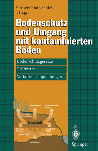 Bodenschutz und Umgang mit kontaminierten Böden: Bodenschutzgesetze, Prüfwerte, Verfahrensempfehlungen book cover by 