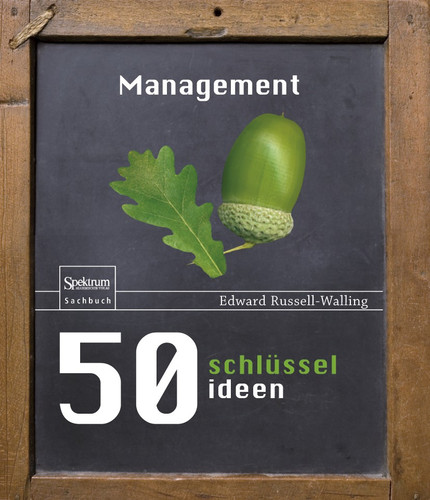 50 Schlüsselideen Management book cover by Edward Russell-Walling