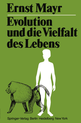 Evolution und die Vielfalt des Lebens book cover by E. Mayr