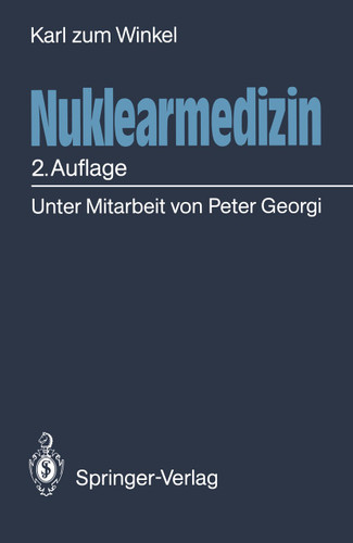 Nuklearmedizin book cover by Karl zum Winkel