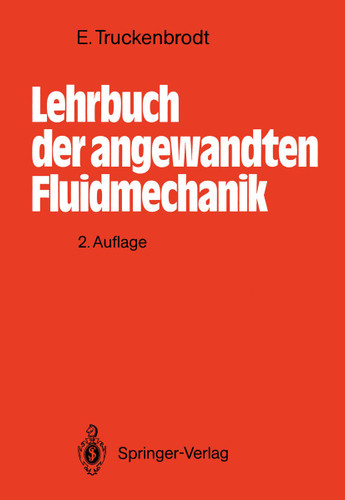 Lehrbuch der angewandten Fluidmechanik book cover by Erich Truckenbrodt