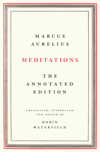 Meditations: The Annotated Edition book cover by Marcus Aurelius