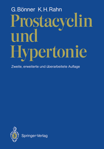 Prostacyclin und Hypertonie book cover by Gerd Bönner, K.H. Rahn